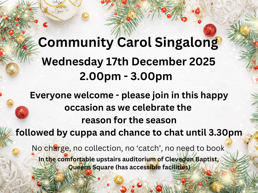 Community Carol Singalong '25