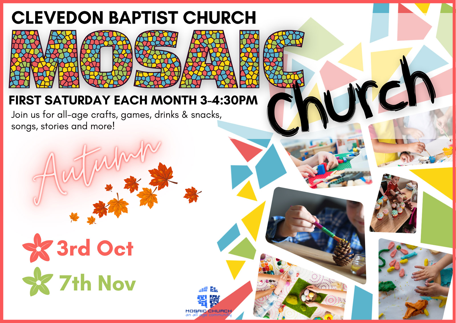 Mosaic Church Autumn 2026 tile